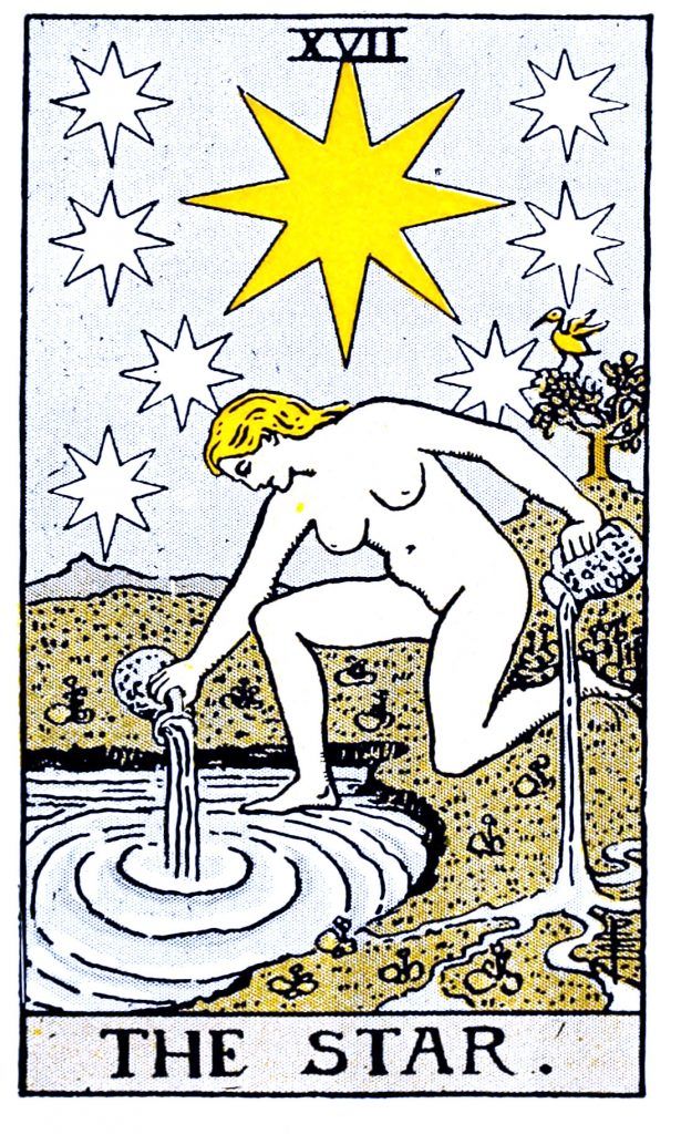 The Star Tarot - Major Arcana Tarot Card