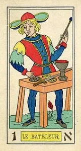 The_Magician_by_Le_Bateleur,_Oswald_Wirth_Tarot_Deck_1889