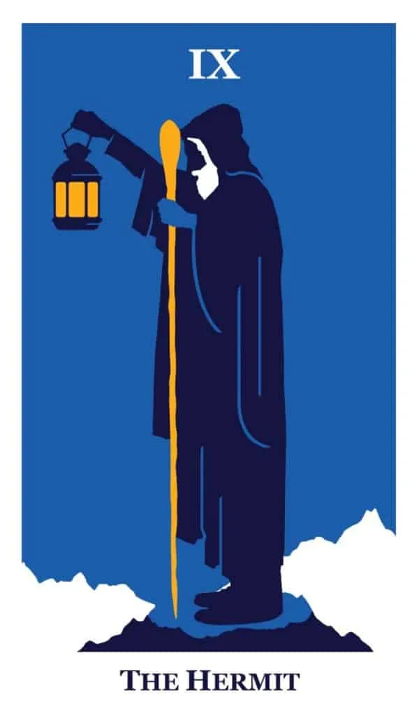 The Connection Between Life Path Numbers and Tarot Cards 11 The Hermit Tarot
