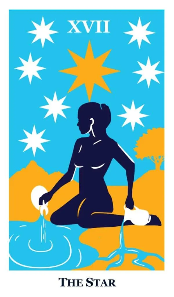 The Star Tarot Card is like a breath of fresh air after the storm. 2 The Star