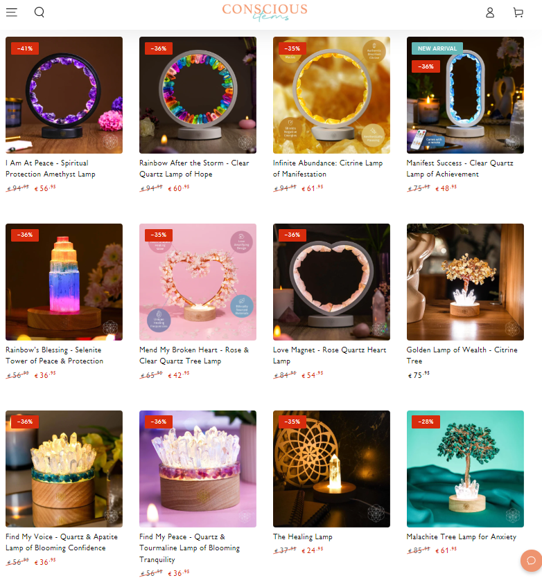 Crystal lamps CI1