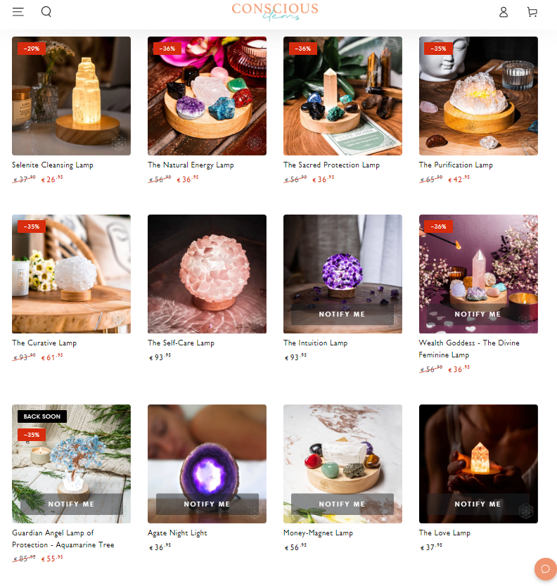 Crystal lamps CI2 