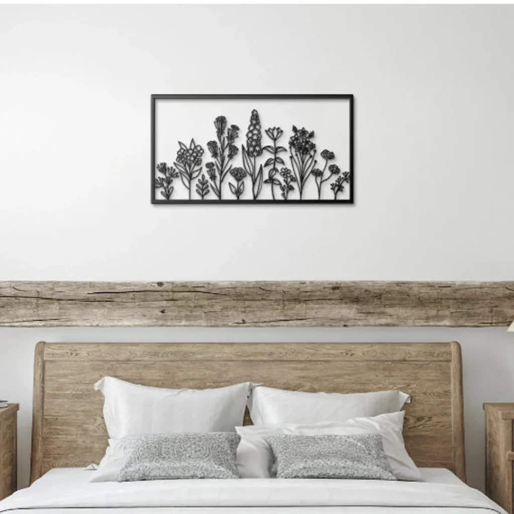 The Allure and Beauty of Wildflowers in Wall Art Home Decor 2 wildflowers wall art