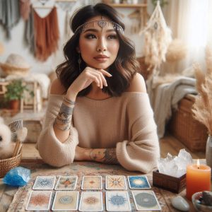 The Star Tarot Card reader
