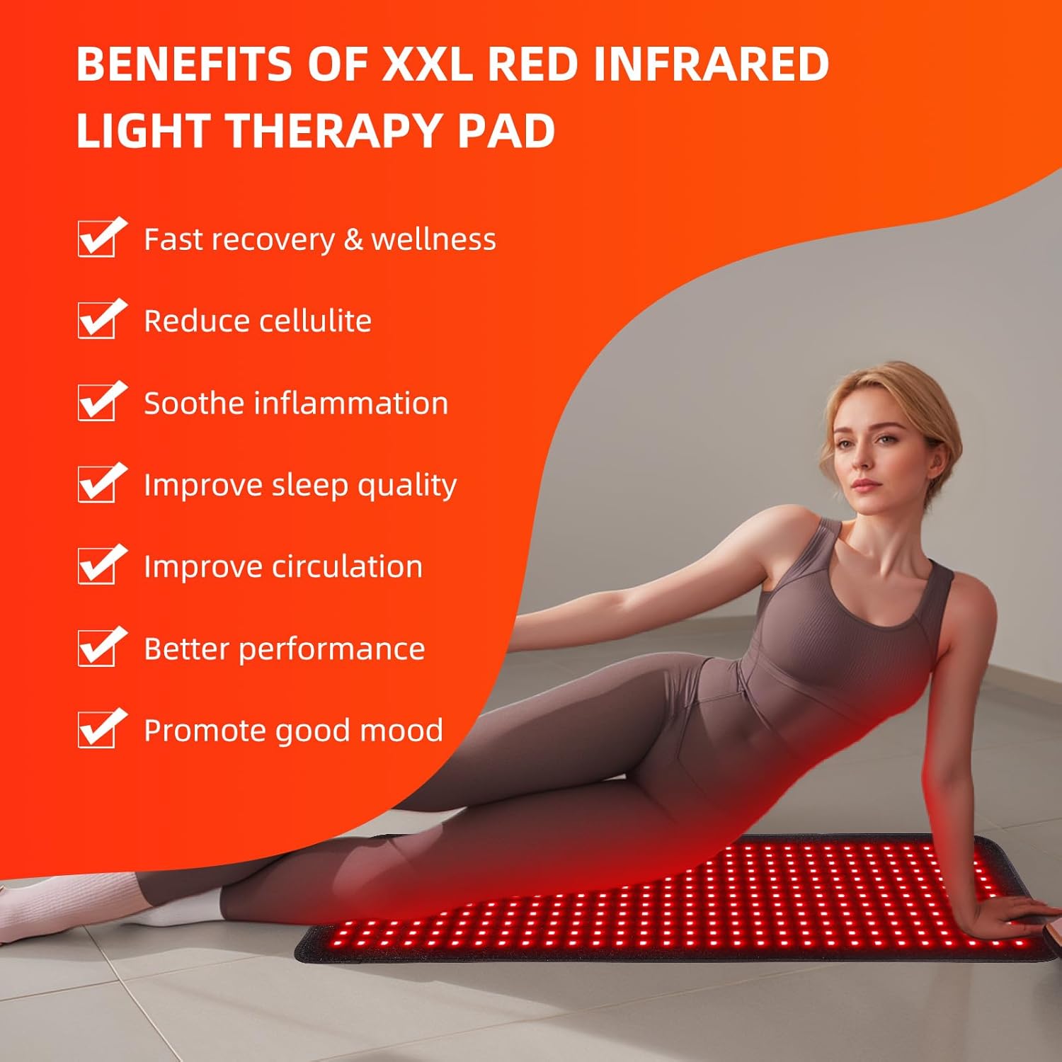 Red Light Therapy Mat for your body and what it can do for you 3 Red Infrared Light Therapy Mat for Body,
