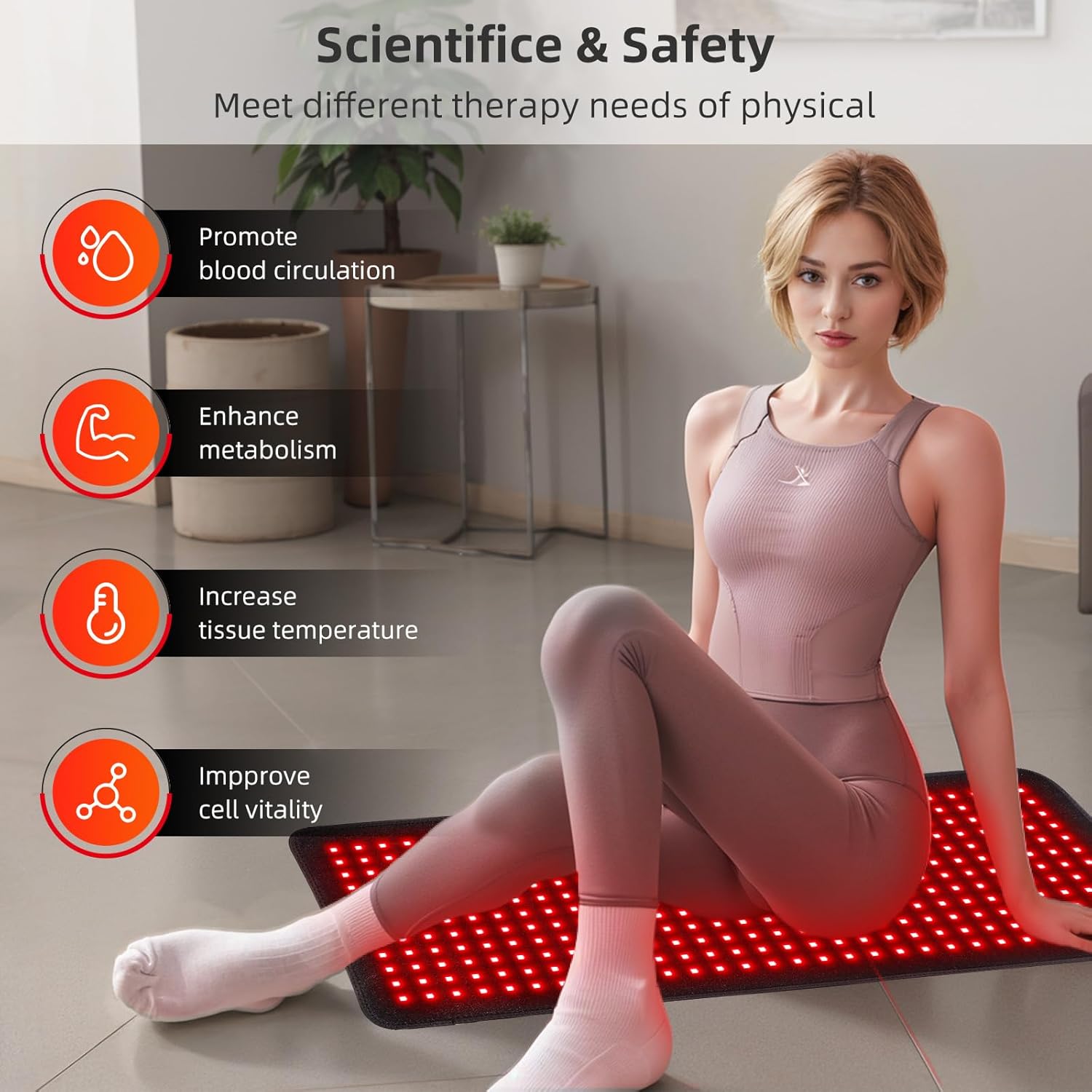 Red Light Therapy Mat for your body and what it can do for you 5 Red Infrared Light Therapy Mat for Body,