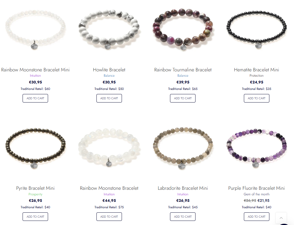 Stone Jewelry Bracelets 7 stone jewelry Bracelets