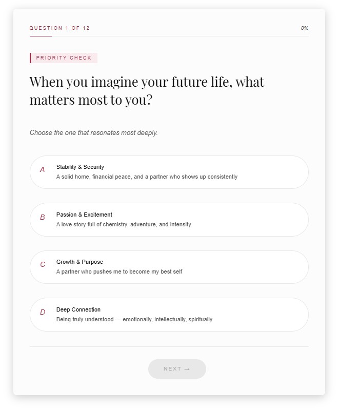 HiddenNumerology 7 partner quiz