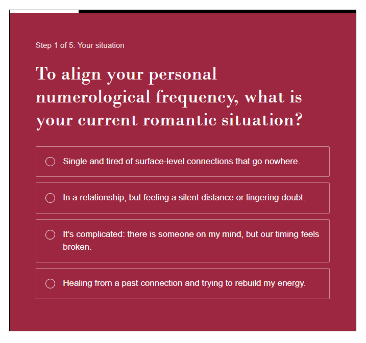 HiddenNumerology 3 soulmate quiz